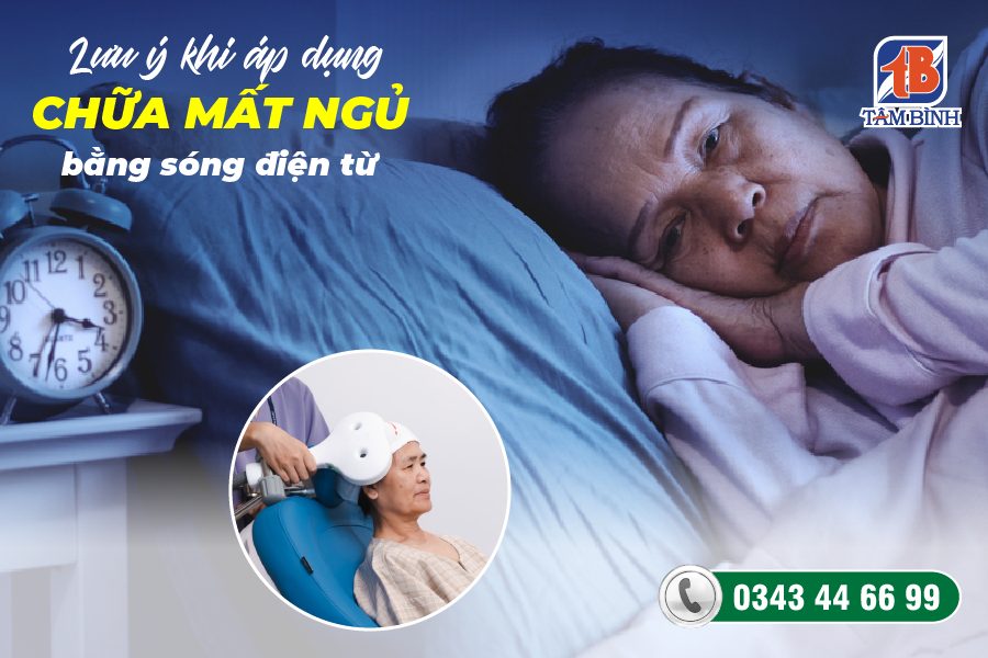 lưu ý khi điều trị mất ngủ bằng sóng từ trường