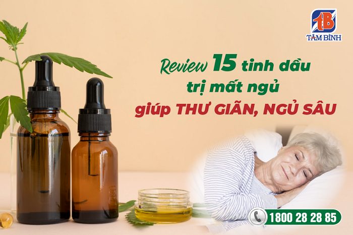 tinh dầu trị mất ngủ