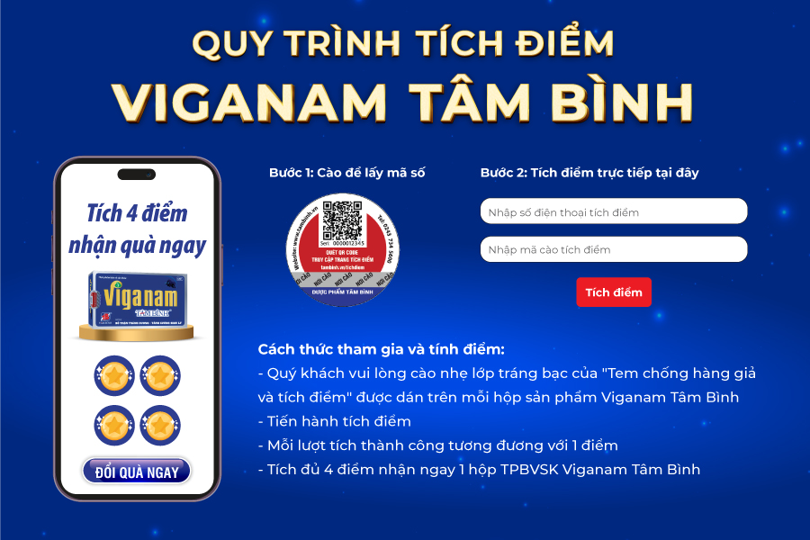 mua 4 tặng 1 viganam tâm bình