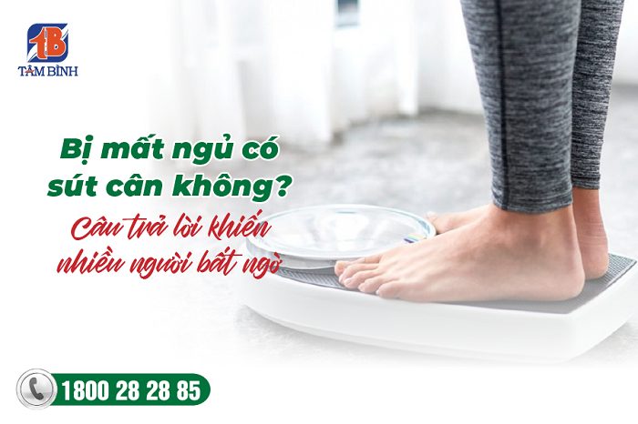 mất ngủ có sút cân không