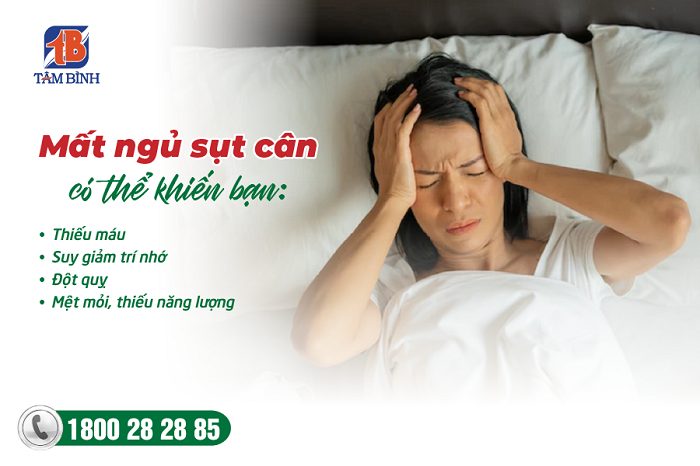 Mất ngủ sút cân nguy hiểm thế nào