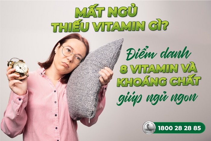 Mất ngủ thiếu vitamin gì