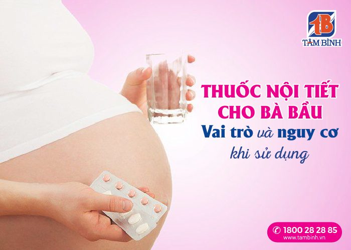 thuốc nội tiết tố cho bà bầu