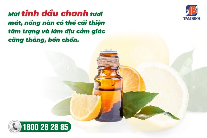 Tinh dầu chanh tươi mát