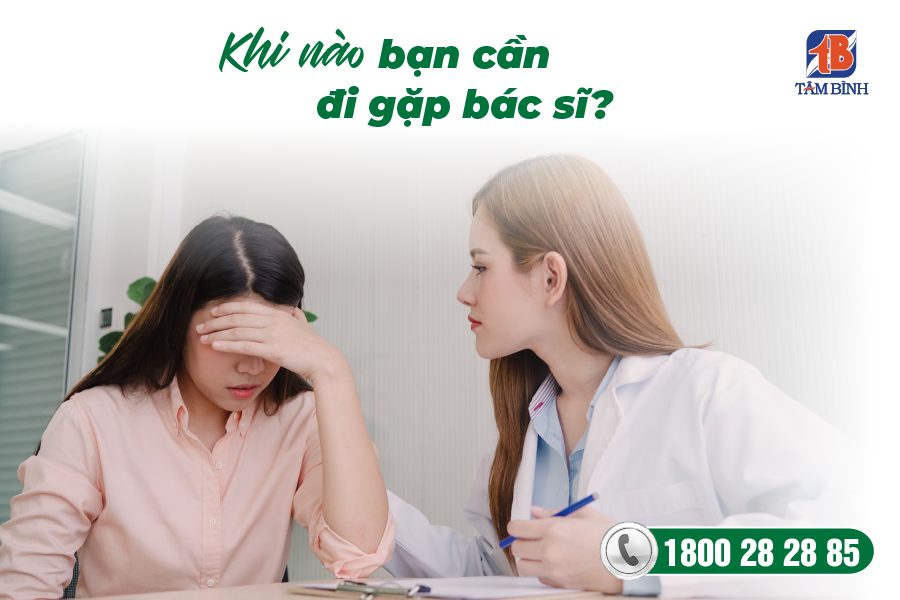 trầm cảm khi nào cần đến gặp bác sĩ