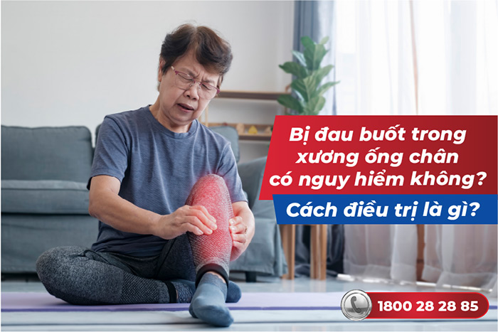 Bị đau buốt trong xương ống chân là gì