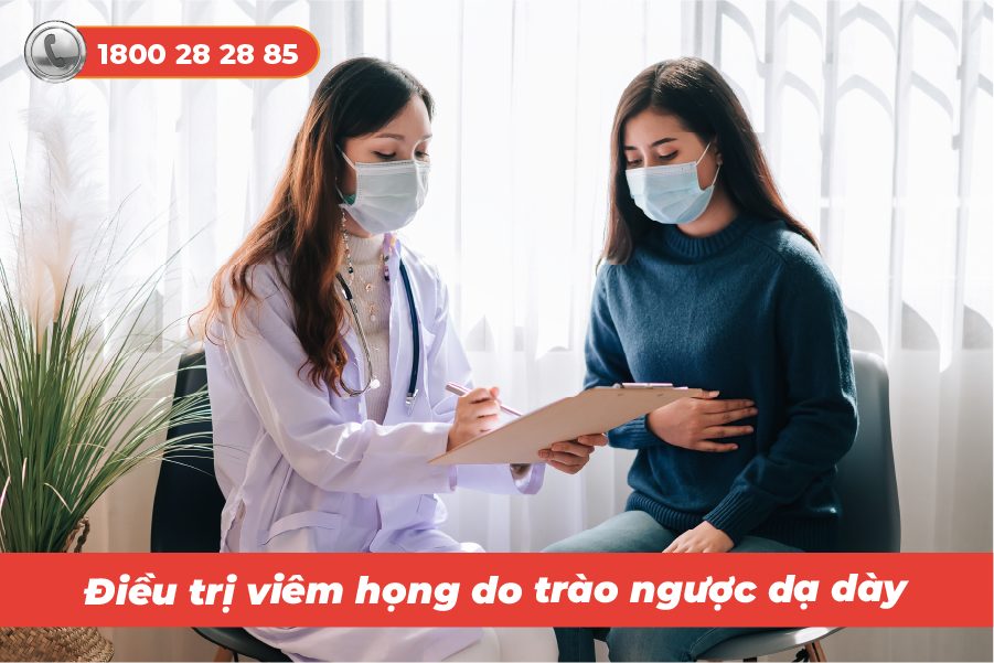 viêm họng do trào ngược dạ dày