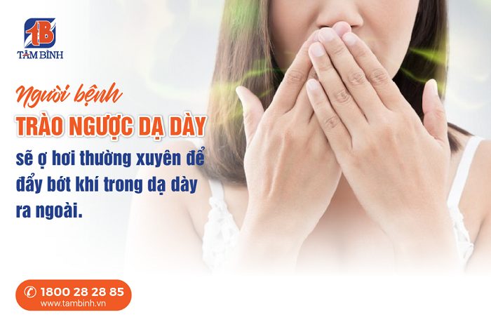 Triệu chứng trào ngược dạ dày