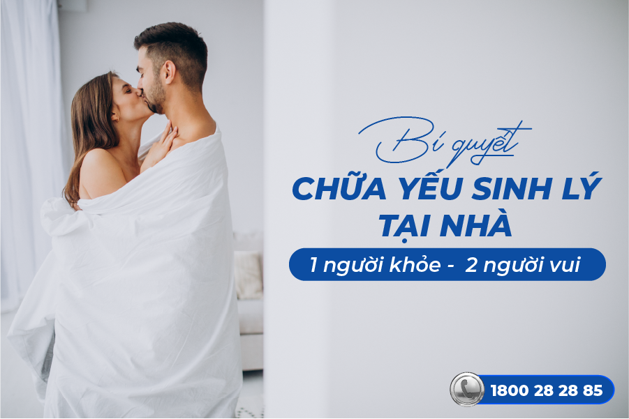 chữa yếu sinh lý tại nhà