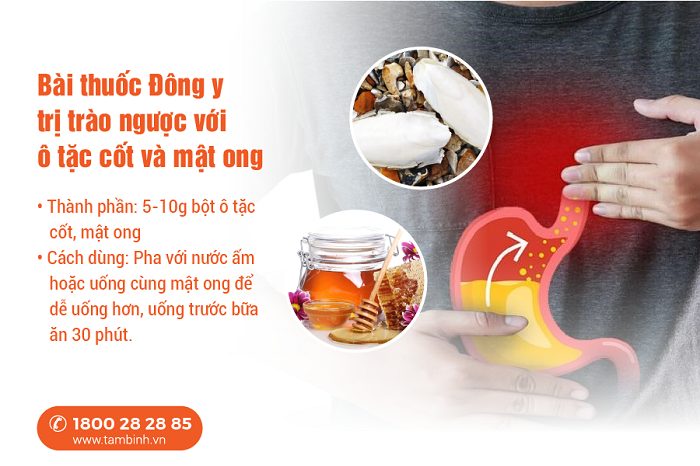 Khám phá 12 bài thuốc đông y chữa trào ngược dạ dày hiệu quả bất ngờ!