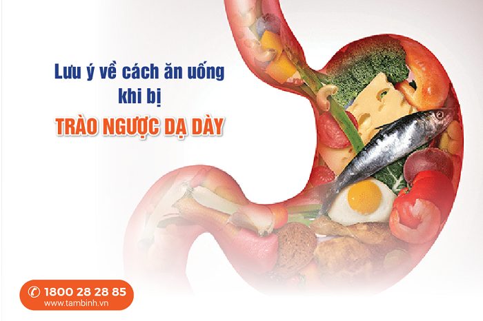 Trào ngược dạ dày nên ăn gì kiêng gì nhanh khỏe? 