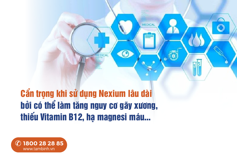 sử dụng nexium lâu ngày có sao không