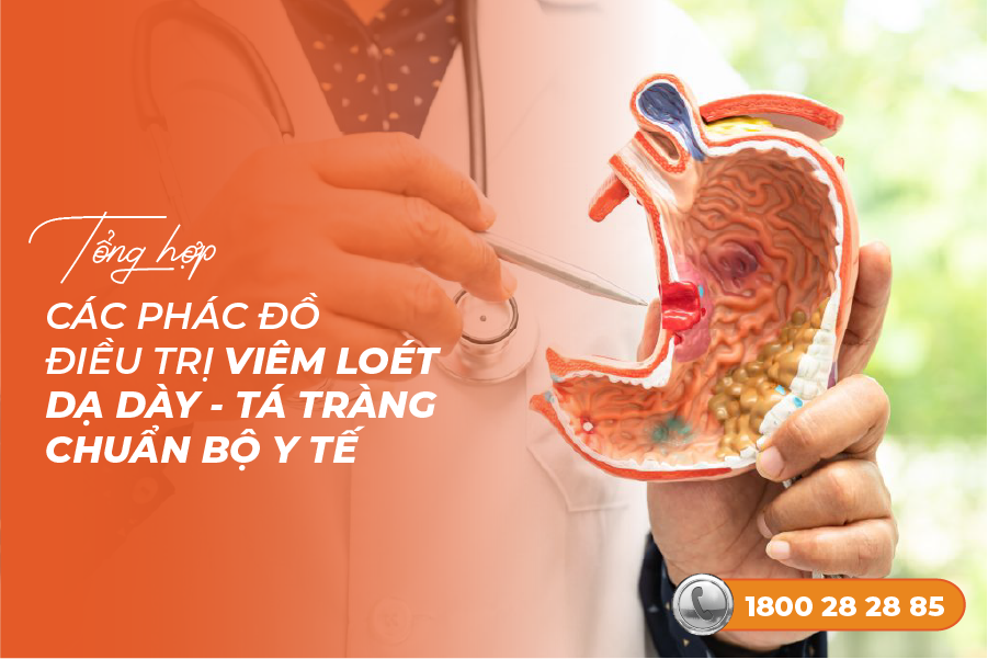 phác đồ điều trị viêm loét dạ dày tá tràng