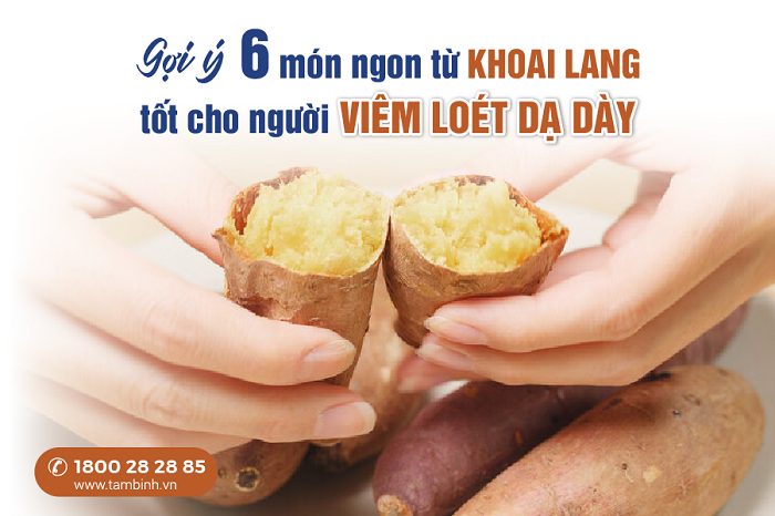 {Thắc mắc} Viêm loét dạ dày ăn khoai lang được không? Câu trả lời khiến nhiều người bất ngờ!