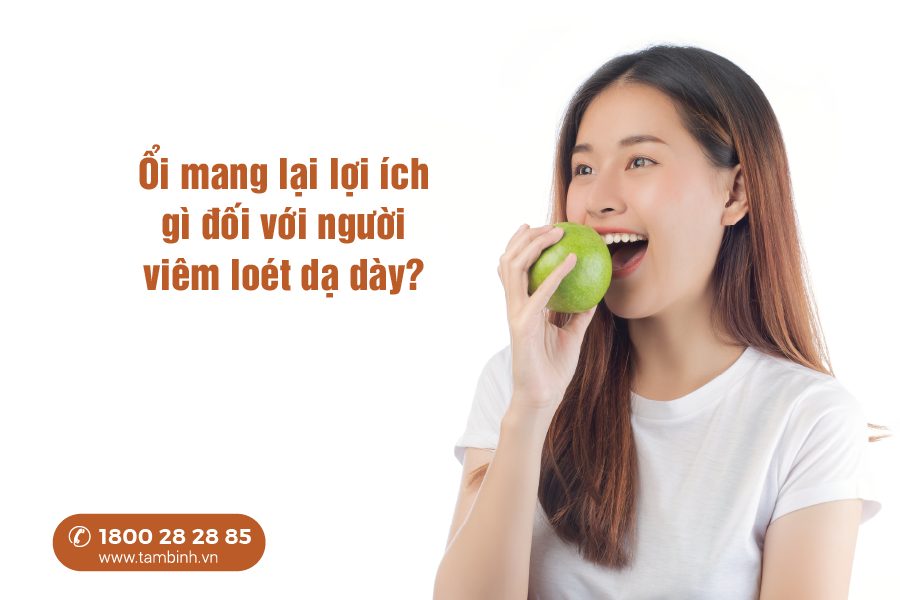 lợi ích của ổi với người viêm loét dạ dày