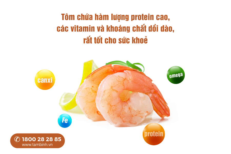 lợi ích của tôm