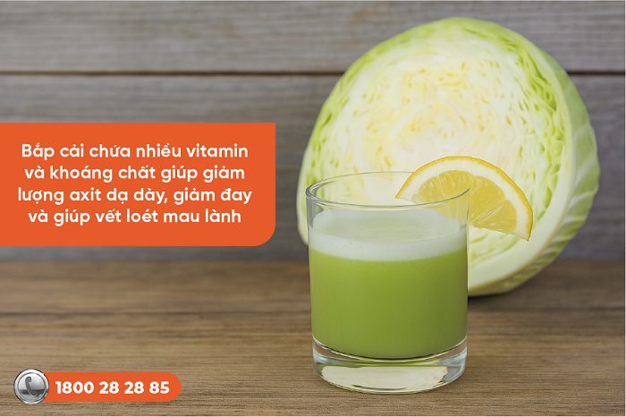 Viêm loét dạ dày tá tràng nên uống nước gì giúp giảm đau nhanh?