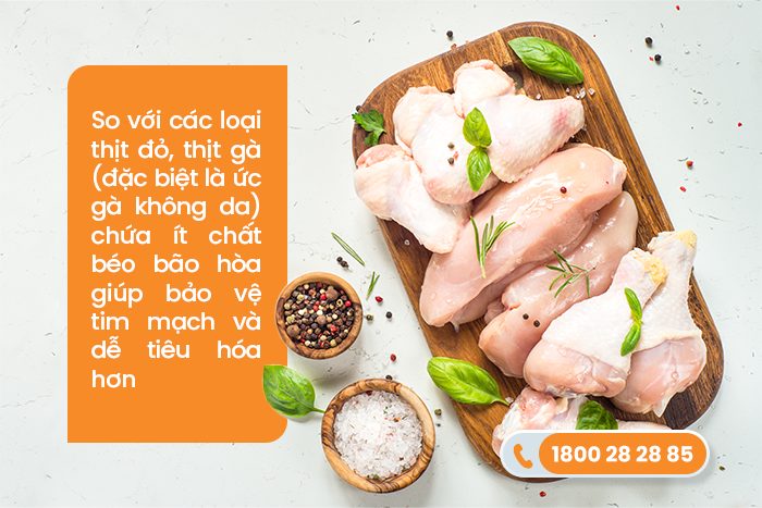 Viêm loét dạ dày có ăn được thịt gà không? Top 5 cách chế biến an toàn