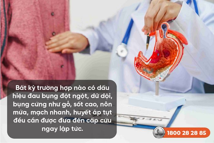 Thủng dạ dày tá tràng: Dấu hiệu nhận biết sớm và điều trị hiệu quả