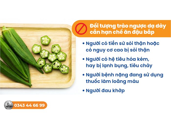 Trào ngược dạ dày ăn đậu bắp được không? Sai lầm nhiều người mắc Trào ngược dạ dày ăn đậu bắp được không? Sai lầm nhiều người mắc
