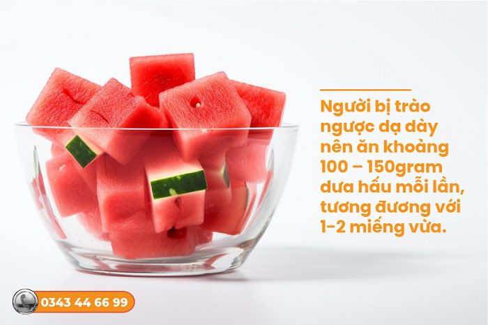 Trào ngược dạ dày ăn dưa hấu được không? Thời điểm nên tránh