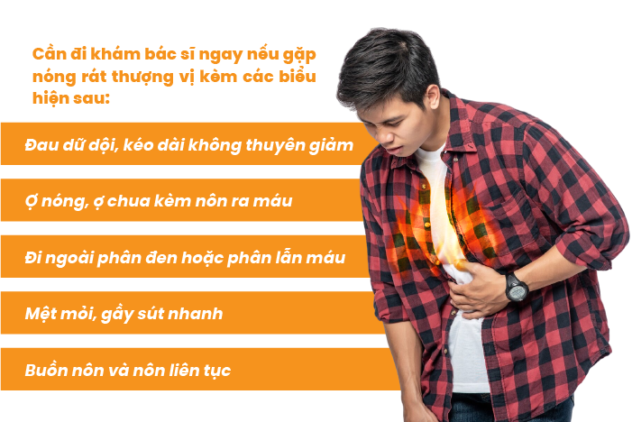 Nóng rát thượng vị: 15 cách giảm đau cấp tốc tại nhà