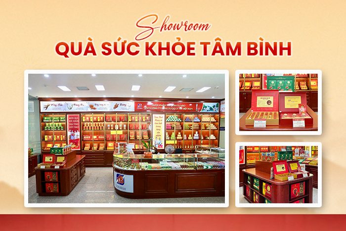 Showroom quà sức khỏe Tâm Bình