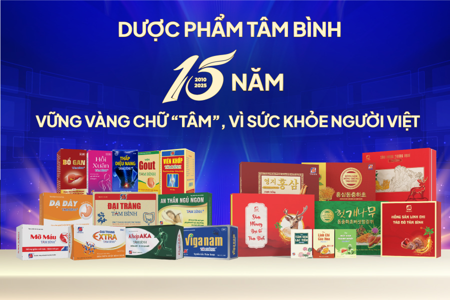 Dược phẩm Tâm Bình 8 năm liên tiếp đạt danh hiệu Hàng Việt Nam chất lượng cao Dược phẩm Tâm Bình 8 năm liên tiếp đạt danh hiệu Hàng Việt Nam chất lượng cao